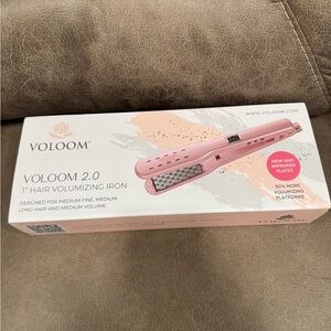 VOLOOM 2.0 Pink Hair Volumizing Iron